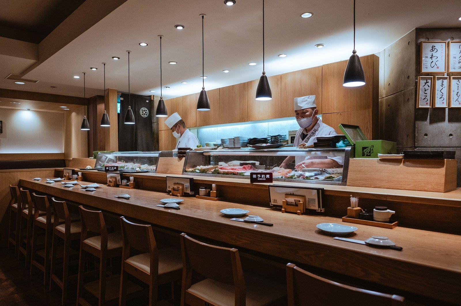 Modern Sushi.<br> Asian Fusion.<br> Crafted with <em>Trust.</em>